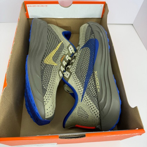 Nike Pegasus Plus Cargo Khaki Deep Royal Blue Size 13 Men Running Shoes - Picture 7 of 8