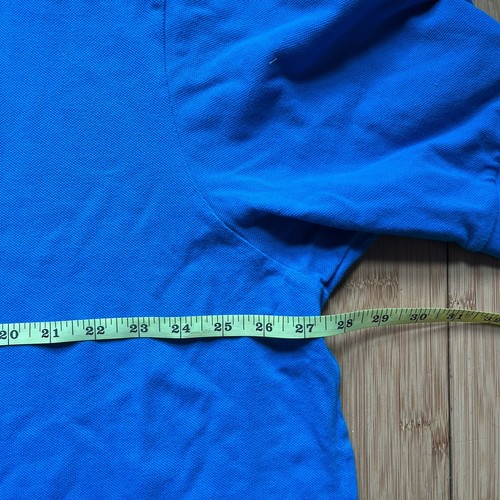 Polo Ralph Lauren Polo Shirt Blue with Orange Pony Logo Size 3XLT Tall - Picture 2 of 7