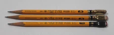 Lot of 3 Used Vintage Van Dyke Eberhard Faber 601 Pencil Woodclinched 4 F