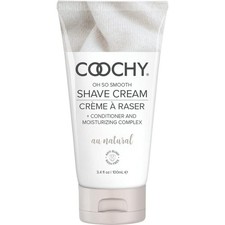 Coochy Au Natural Shave Cream 3.4oz Moisturizing Sensitive Skin Care