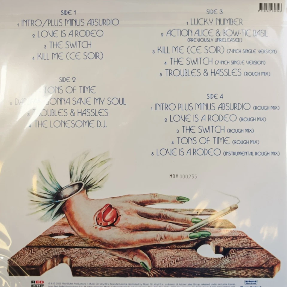 Golden Earring Switch LP Album Vinyl record numbered white 2025 remastered - Image 4 of 4