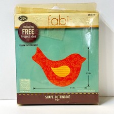 Sizzix Fabi Shape Cutting Die Bird w Wing 657...