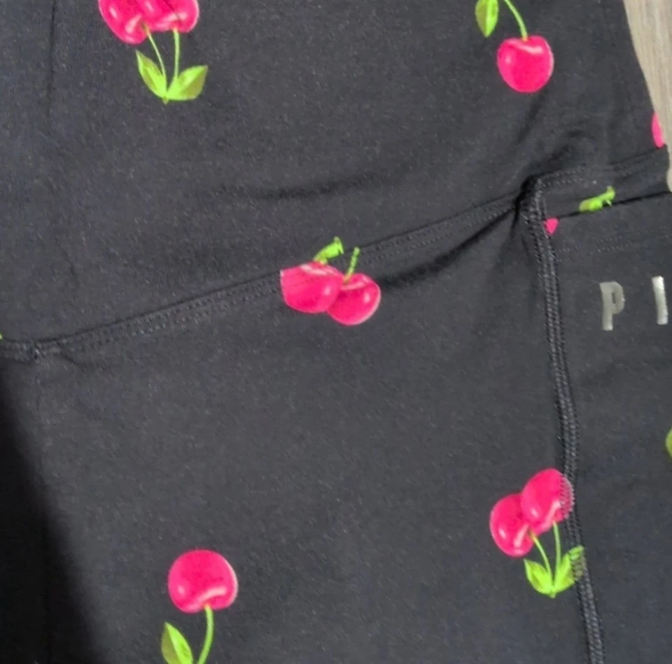 VS PINK Cherry Ultimate Pocket Leggings Talla L Gimnasio Leggings Entrenamiento Foto 2 de 4