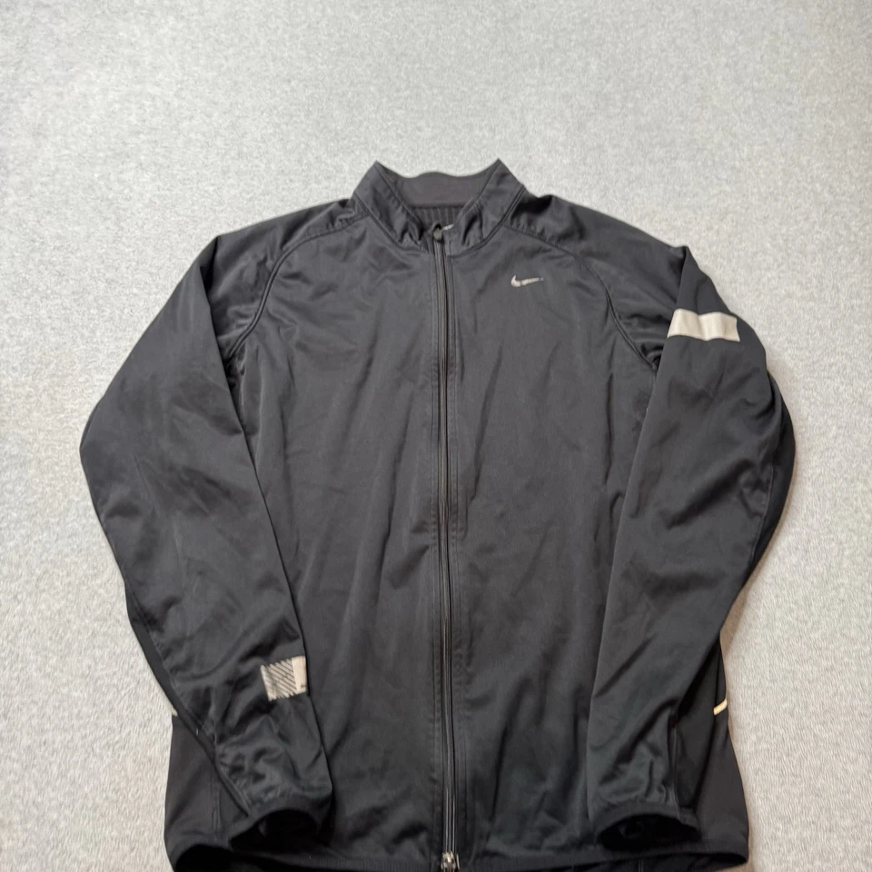 Chaqueta de Correr Nike Para Hombre Mediana Reflectante Forrada de Vellón Ligera Cortavientos Foto 3 de 4