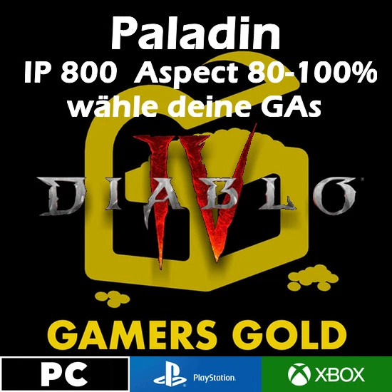 DIABLO 4 STAGIONE 11 - Signore dell'Odio ⚔️ PALADINO OGGETTI UNICI ⚔️ ARTICOLO POTERE 800