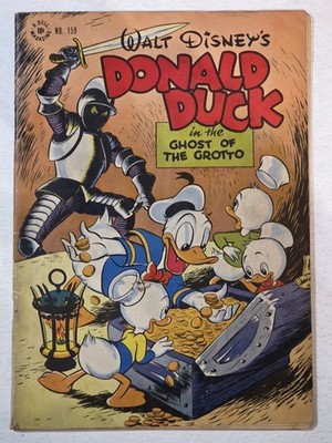 Four Color 159 FN+ Walt Disney's Donald Duck 1946 Buettner Golden Age High Grade