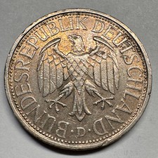 1971 Germany 1 Mark - D - Beautiful Coin - #A-057-B