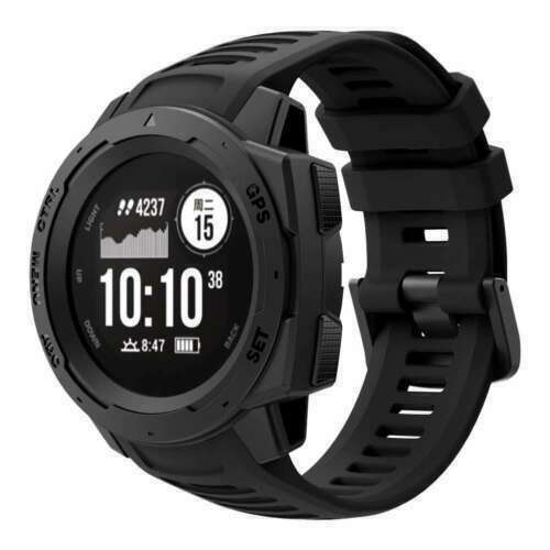 For Garmin instinct Replacement Wrist Bracelet Strap Silicone Watch Band Sport - Picture 9 of 41