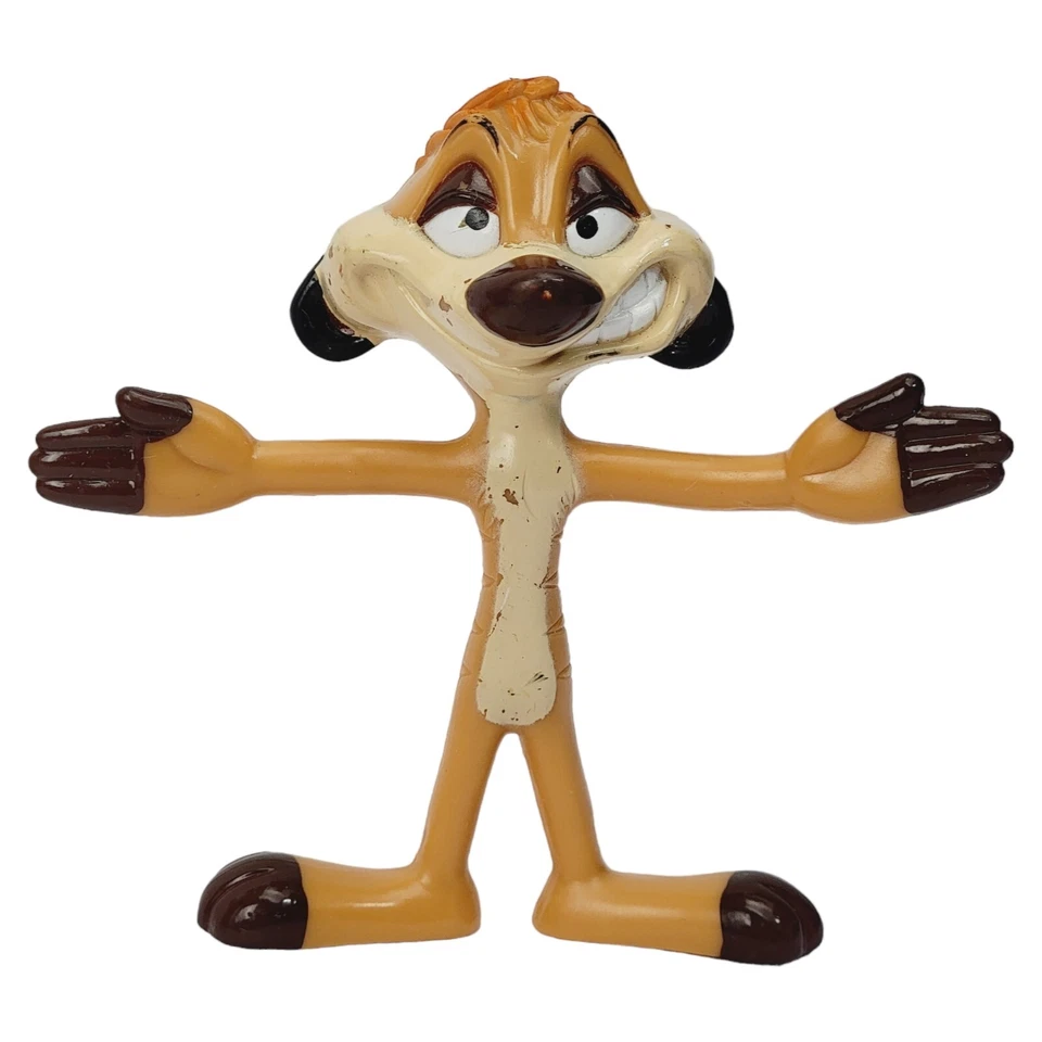 Figuras Flexibles El Rey León Timón y Simba 4" - Kellogg's Foto 2 de 4