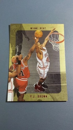 1997 SP Authentic P.J. Brown #75 card