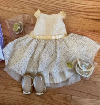 Authentic American Girl Gorgeous Gold Outfit for 18-inch Dolls | eBay
