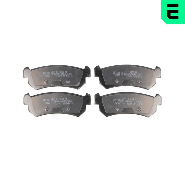 Optimal BremsbeläGe Bremsbelegsatz Hinten FüR Chevrolet Nubira Kombi-image