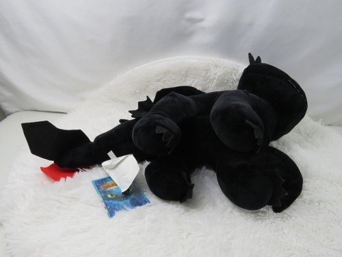 How To Train Your Dragon Hidden World Ohnezahn Plüschkissen Stofftier - Bild 10 von 16