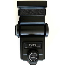 VIVITAR 285HV FLASH WITH LUMIQUEST POCKET BOUNCER