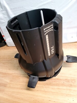 ETC 7060A2012 Front Shutter Barrel  Black for Source Four 750 Series Used 