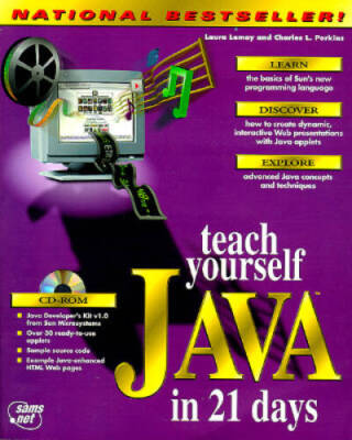 Teach Yourself Java in 21 Days (Sams Teach Yourself) - Paperback - VERY GOOD