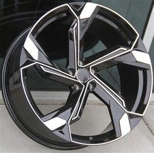 SET(4) 22 22X9.5 5X112 ET25 WHEELS & TIRES PKG AUDI RS6 A7 S7 RS7 A8 S8 Q7 Q8