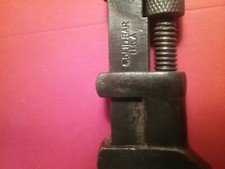 vintage monkey wrench "solid bar" 8" long
