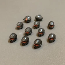 Lot 10 Heads For Mega Bloks Construx HALO UNSC Marine Spartan Cod FIGURE #13