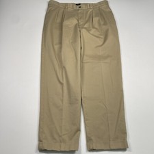 Izod Pants Men  s 38x32 Tan Chino Trousers MEASURES 38x31