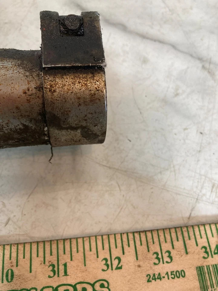 75 Moto Guzzi 850 T3 right side muffler exhaust tail pipe - Image 3 of 4