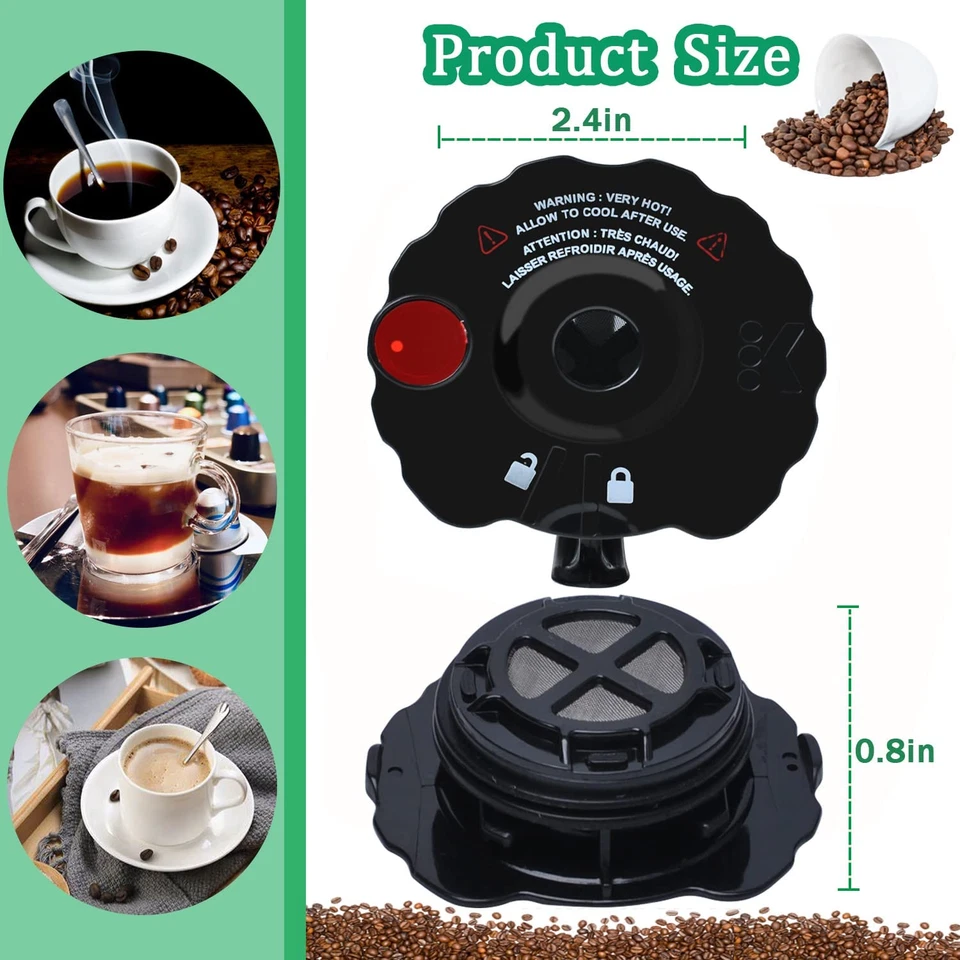 Filtro de cápsulas de café reutilizables My K Cup apto para Keurig 2.0 K200 K250 K300 K350 K400 Foto 4 de 4