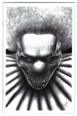 Image Comics HAHA #6 Two Twenty-One Exc. David Sanchez Sketch Virgin B&W Variant