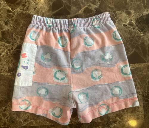 Vtg OP RAINBOW Tricolor Bright Ocean Pacific Set Outfit Neon USA 5T? Cutesy HTF - Picture 6 of 19