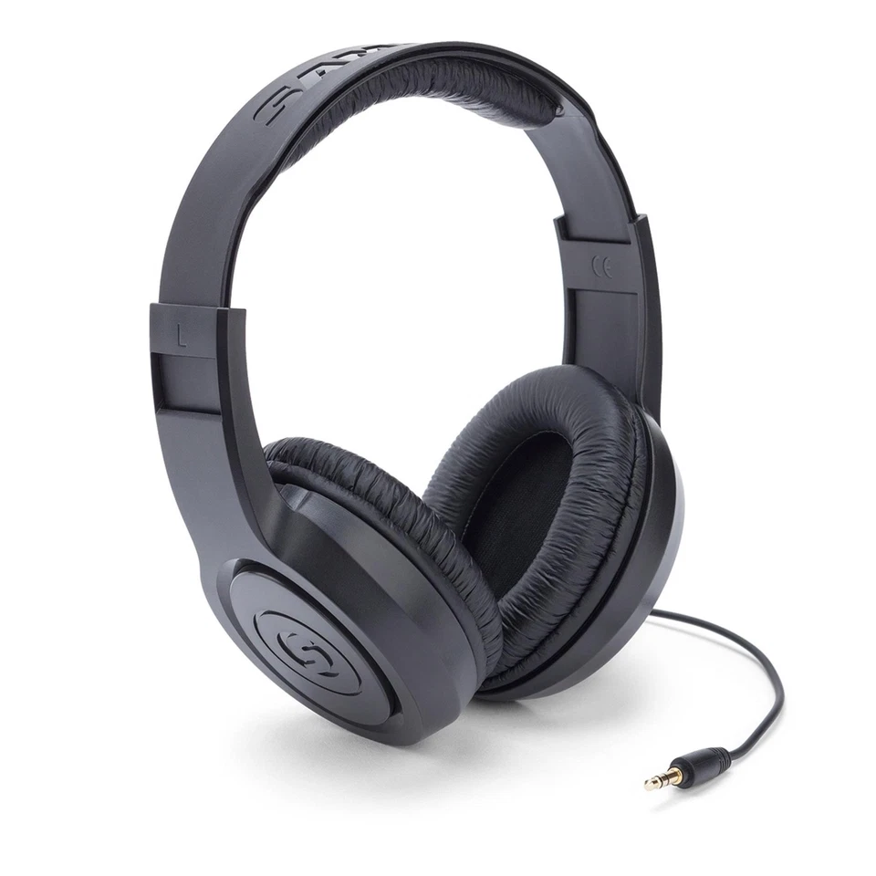 Samson SR350 Over-Ear Closed Back Stereo Headphones with Adapter SR-350 Studio - Image 3 of 4