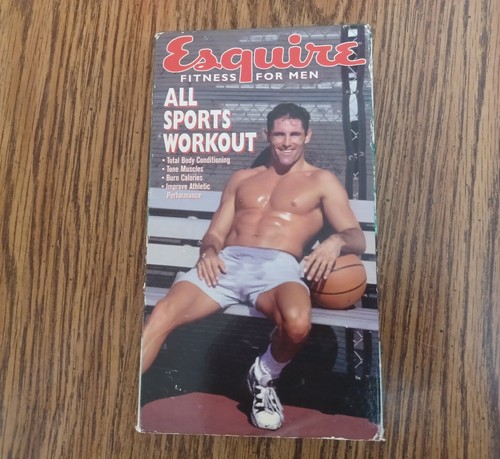 Esquire Fitness For Men All Sports Workout VHS Tape 1997