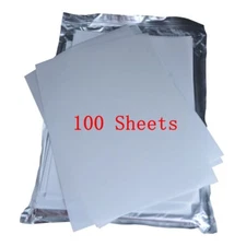 100 Sheets A4 Size Heat Transfer Film for 3D Sublimation Heat Press Machine
