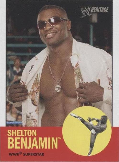 2006 Topps Heritage II WWE - Shelton Benjamin #44 - 1 of 1
