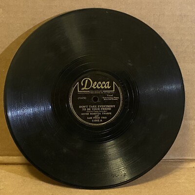 RARE R&B GOSPEL ROCK 78 Rosetta Tharpe Don t Take Everybody To Be Your Friend VG