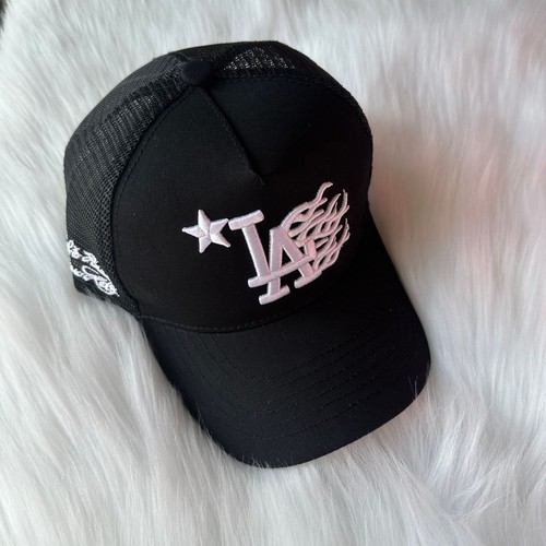Printed Fashion Hip Hop Visor Mesh Hat Baseball Cap Adjustable Trucker Van Hat