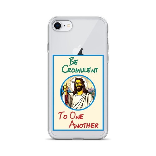 "Be Cromulent" Clear Case for iPhone® Jesus Simpsons Fan Art Love Christianity - Picture 13 of 23