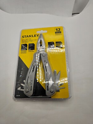 Stanley 12-in-1 Multi-Tool Stainless Steel W/ Holster 84-519