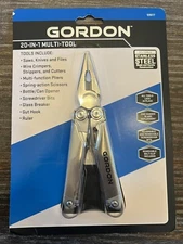 GORDON 20-in-1 Multi-Tool with Sheath - Harbor Freight Item 59617