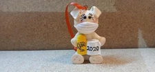 2020 Lyoe Covid Masked Christmas Ornament Decorative Pig