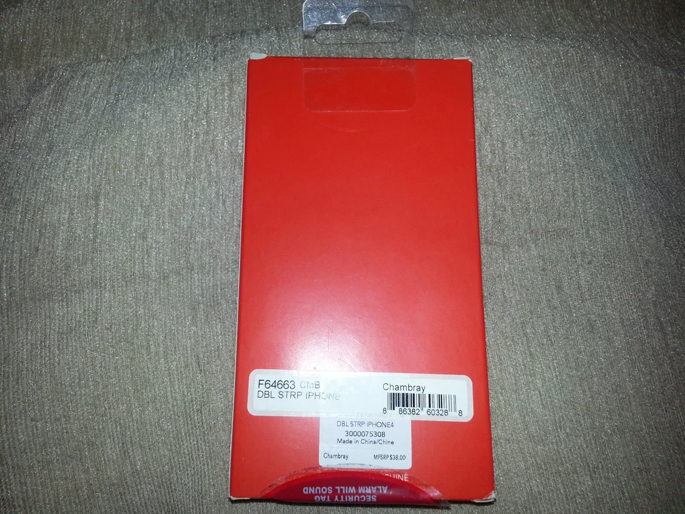 COACH Apple iPhone 4/4S PHONE COVER CASE Signature Print MULTICOLOR Blue Red USA - Image 3 of 4