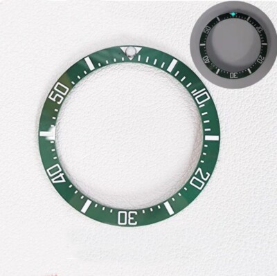 Lünettenring Lünette Leuchtperle für  Rolex Seiko 38mm 41mm Keramik hochwertig