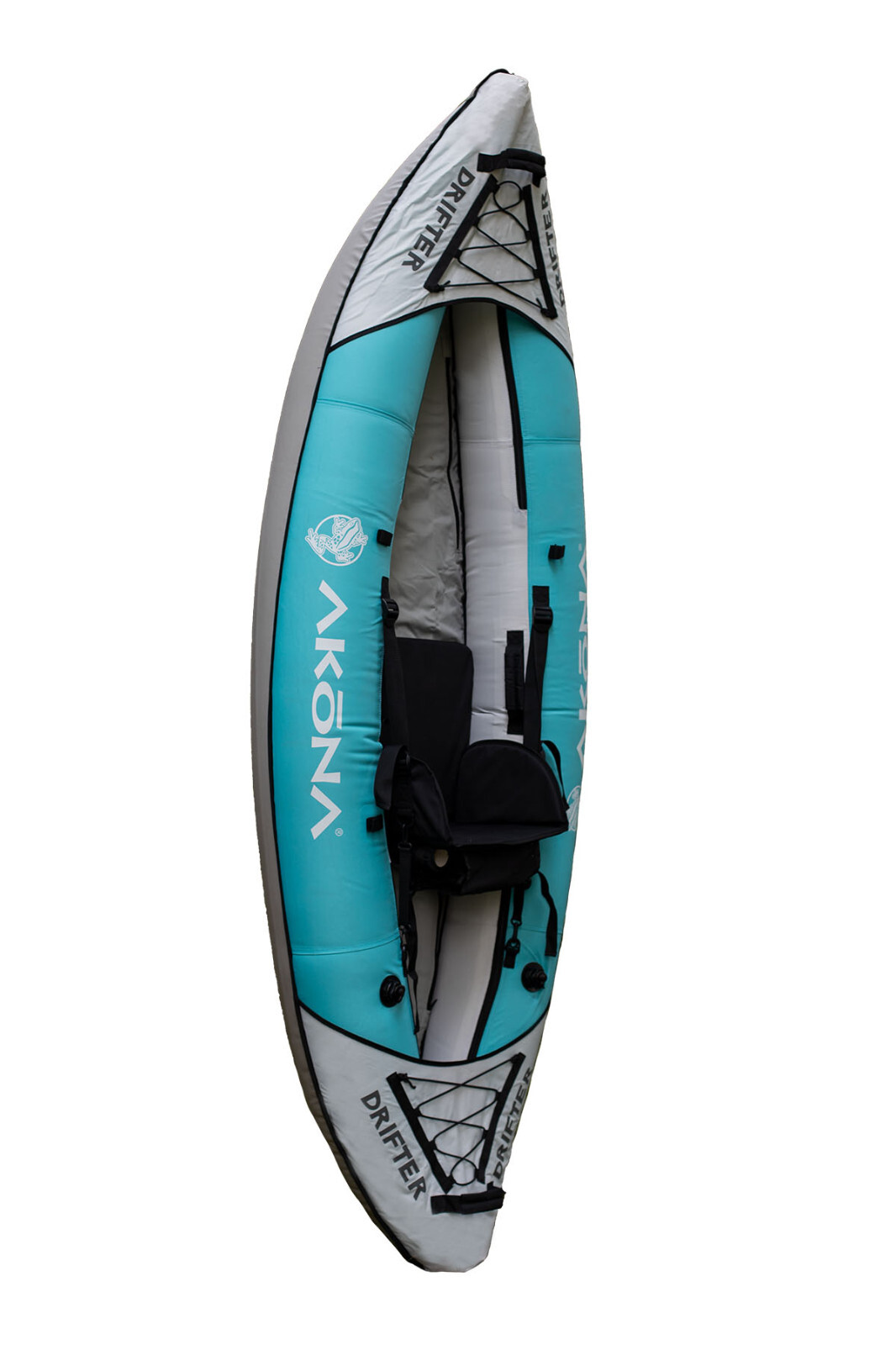 Akona Drifter Inflatable Single Seater Kayak 9', Pump and Paddle AK-47022
