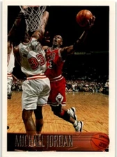 1996-97 MICHAEL JORDAN Topps NBA Basketball Card #139 Chicago Bulls MINT HOF