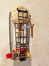 LEGO Adventurers Orient Expedition Set 7415 Aero Nomad Complete Minifigs Manual