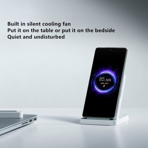 Xiaomi 50W Wireless Charger Stand Fast Charging Pad For iPhone Samsung Android - Picture 4 of 12