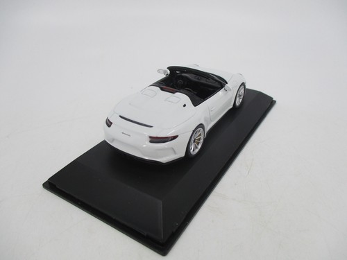 AW485 SPARK MINIMAX 1/43 1:43 PORSCHE 911 SPEEDSTER CABRIOLET REF 0201930K BLANC - Foto 8 di 18