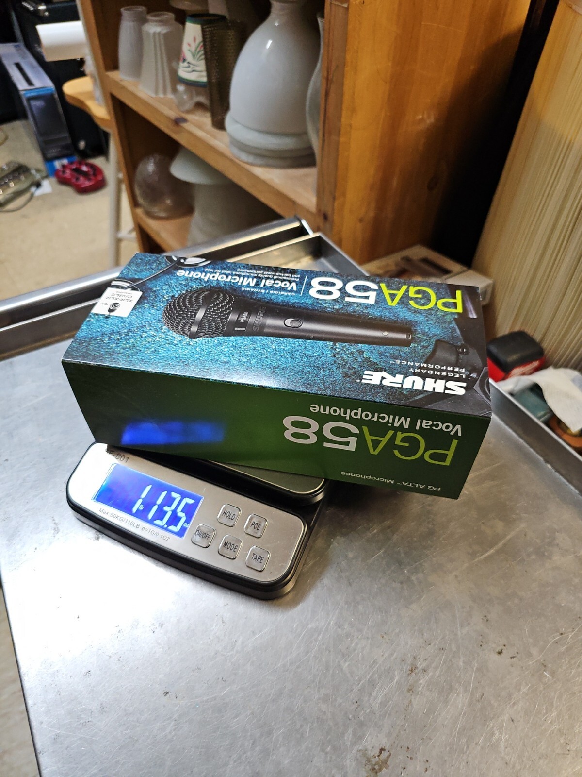 Shure PG ALTA Series PGA58 Cardioid Dynamic Vocal Performance