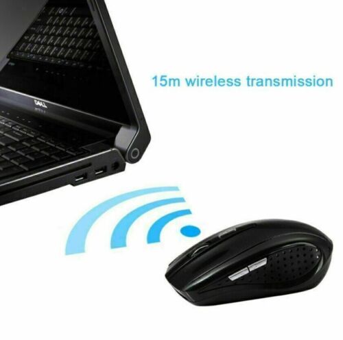 2.4GHz Wireless Optical Mouse Mice & USB Receiver For PC Laptop Computer DPI NEW - Picture 6 of 16