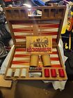 Vintage 1973 Pacific Game Company, Collector's Backgammon Game Set Make Offer