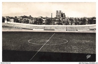 AZJP16-1112-51 - REIMS - Le stade municipal - Henri royer Architekt und Ansicht v