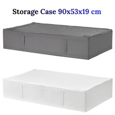 IKEA SKUBB Underbed Storage Box Slim-fit Clothes & Bedding Organizer 90x53x19 cm